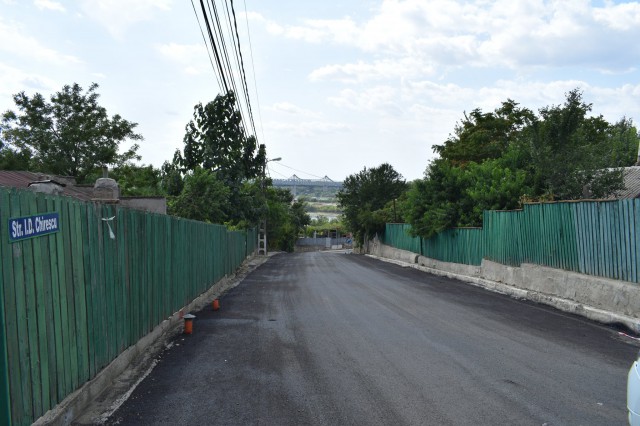 Cernavodă: 35 de străzi, asfaltate din luna iulie şi până în prezent