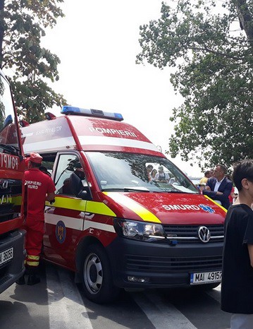 ACCIDENT RUTIER în CONSTANŢA, pe bulevardul Mamaia!