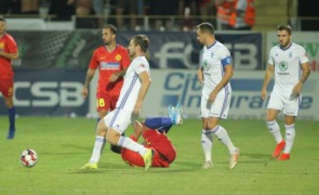 UMILINȚĂ totală pentru FCSB: a luat bătaie la scor RUȘINOS