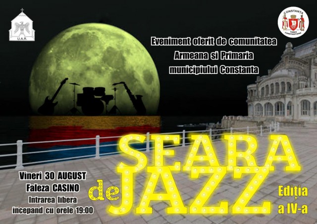 „Seară de Jazz” revine pe faleza Cazinoului din Constanța