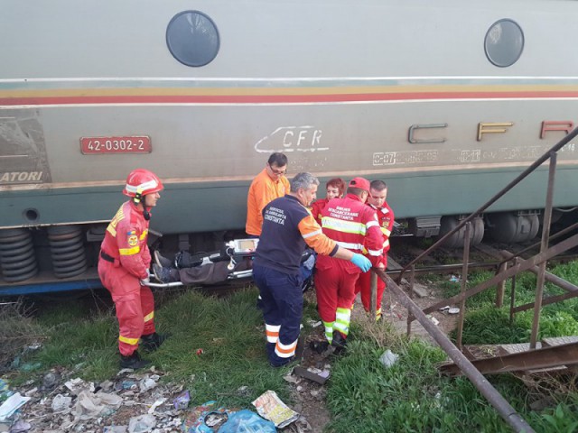 Femeie lovită de tren, la Murfatlar