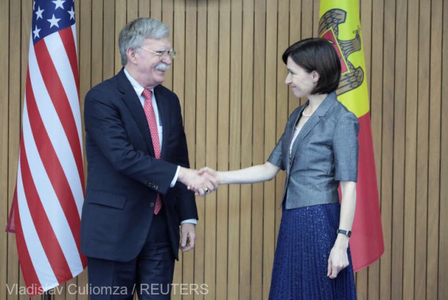 Republica Moldova: Un nou plan de acţiuni Republica Moldova - NATO a fost anunţat de Maia Sandu, după discuţia cu John Bolton