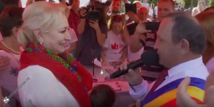 Viorica Dăncilă copiază modelul Traian Băsescu: se lansează la prezidențiale în comuna Rașca
