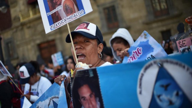 Mexic: Sute de persoane au demonstrat împotriva celor circa 40.000 de dispariţii forţate