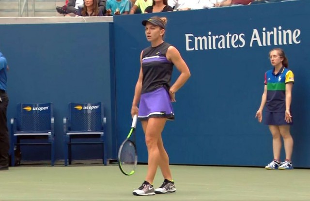 US Open 2019. Simona Halep - Nicole Gibbs: 6-3, 3-6, 6-2