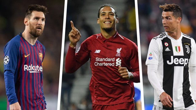 Messi, Ronaldo şi Van Dijk, finalilştii premiului FIFA The Best