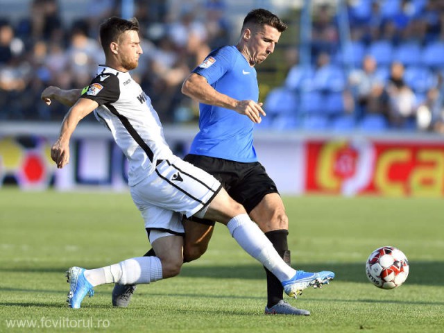 FC Viitorul Constanţa a învins FC Voluntari, scor 4-0