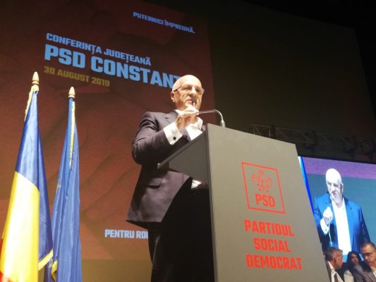 Stroe: Făgădău va fi candidatul PSD la Primăria Constanța, iar Țuțuianu - la Consiliul Județean