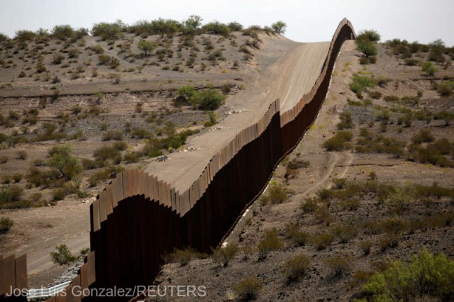 SUA: Pentagonul deblochează 3,6 miliarde de dolari pentru zidul de la frontiera cu Mexicul