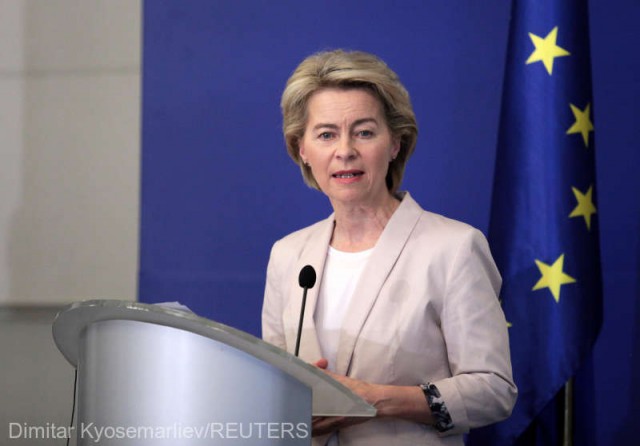 UE: Von der Leyen îşi va prezenta marţi noua echipă la Comisia Europeană
