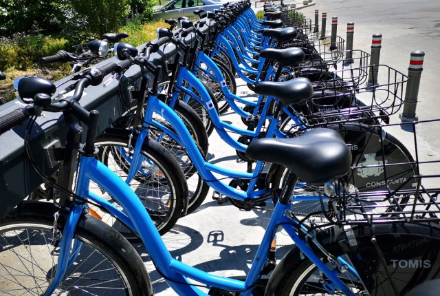 Constănțenii mai pot folosi doar câteva zile bicicletele puse la dispoziția lor de municipalitate