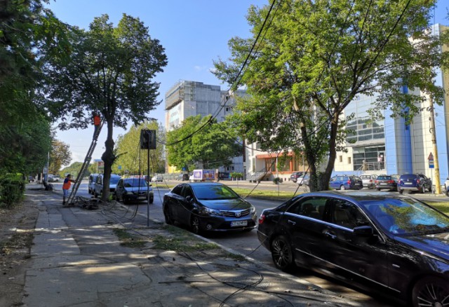 Primăria Constanța a anunțat că dispar cablurile de pe stâlpii de pe bulevardul Mamaia