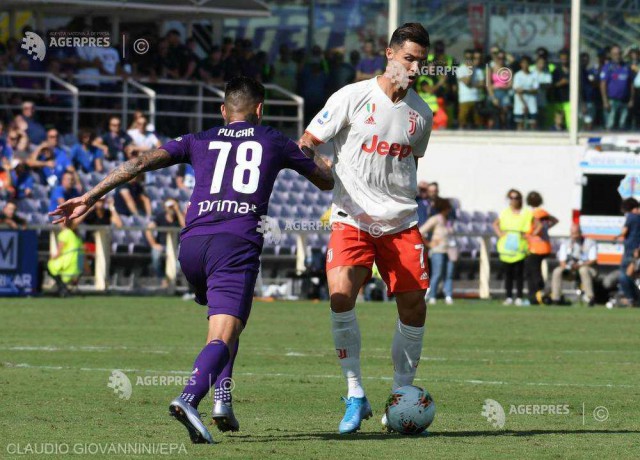 Fiorentina a obţinut primul punct în acest sezon, după 0-0 cu Juventus