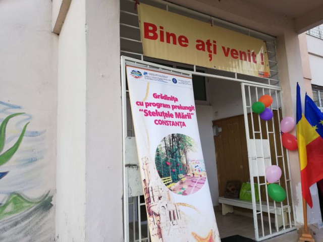 Festivitate de deschidere a anului de învățământ la 'Steluțele Mării' din Constanța. Grădiniţa a fost renovată cu sponsorizare de la Solid House! VIDEO!