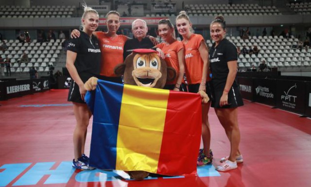 Echipa feminină a României, din nou campioană europeană la tenis de masă