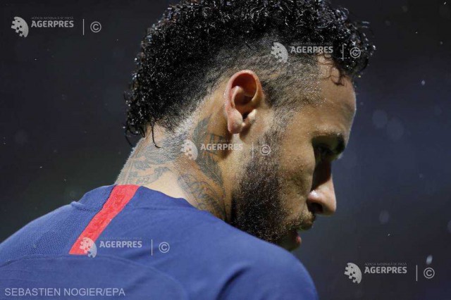 Neymar, audiat de poliţie în cazul legat de lovirea unui suporter al echipei Rennes