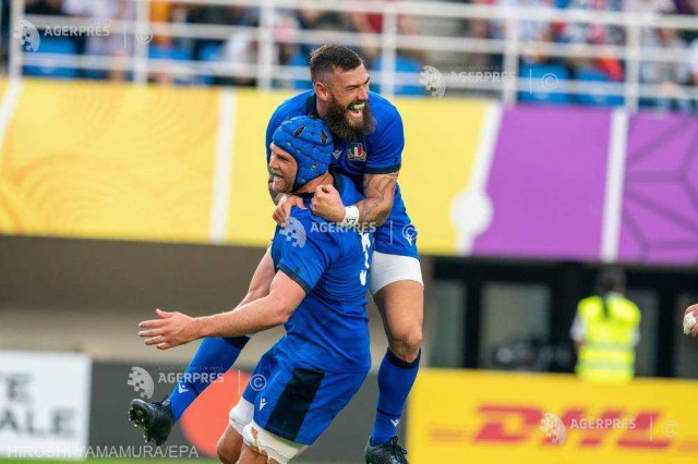 Rugby - CM 2019: Italia a învins Canada la scor, cu 48-7