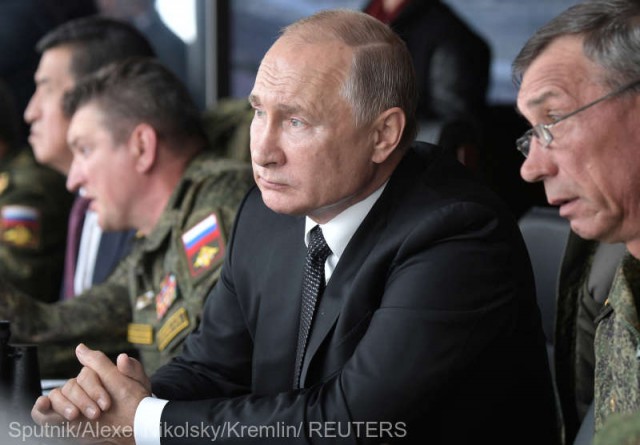 Vladimir Putin: Luptătorii străini din estul Ucrainei sunt mercenari