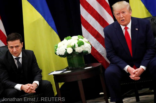 Convorbirea Trump-Zelenski: Opoziţia îl acuză pe preşedintele Ucrainei că a afectat imaginea ţării