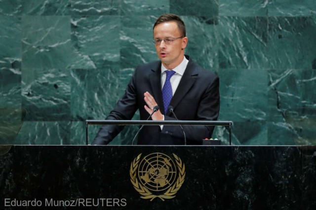 Szijjarto: ONU nu ar trebui să încurajeze migraţia, ci să menţină pacea şi securitatea