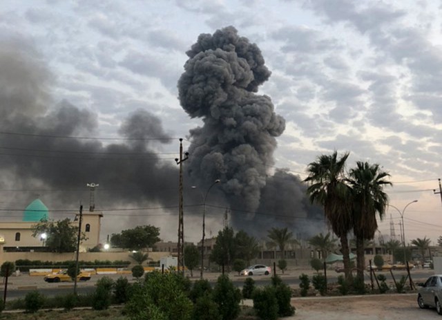 Irak: Două rachete au căzut în vecinătatea Ambasadei SUA din Bagdad