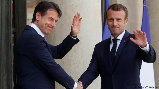 Conte şi Macron de acord pentru o repartizare europeană a migranţilor