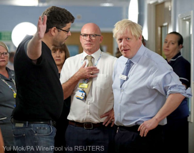 Premierul britanic Boris Johnson, ''prins în flagrant delict cu o minciună''