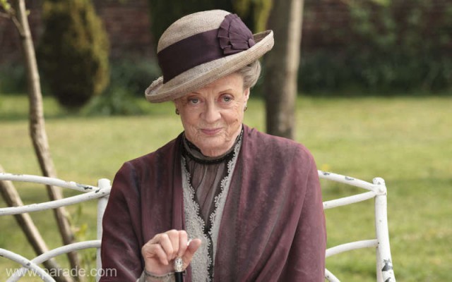 Maggie Smith, contesa sarcastică, dar fermecătoare din ''Downton Abbey''