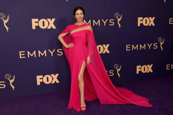 Catherine Zeta-Jones a împlinit 50 de ani și a petrecut cu socrul