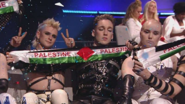Eurovision 2019: Islanda, amendată pentru afişarea de eşarfe în culorile palestiniene