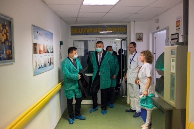 Delegație chineză, prezentă la Constanța. A vizitat Secţiile de Pediatrie şi Ortopedie din cadrul Spitalului Județean