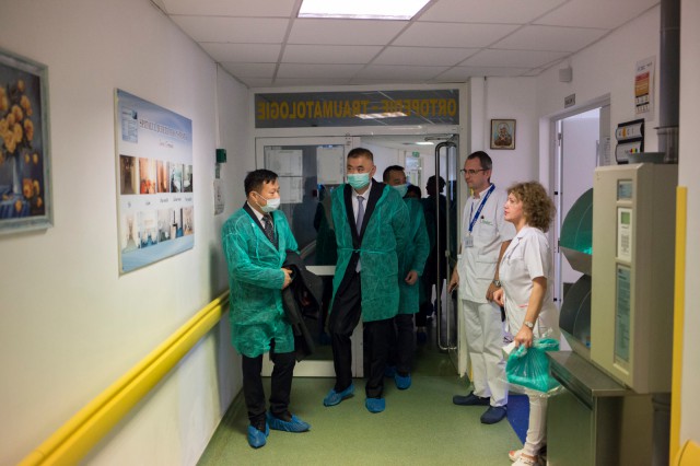 Delegație chineză, prezentă la Constanța. A vizitat Secţiile de Pediatrie şi Ortopedie din cadrul Spitalului Județean
