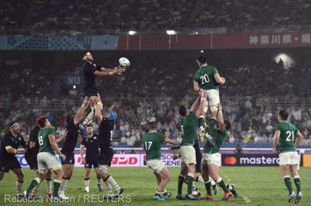 Rugby: Irlanda, victorie surprinzător de facilă cu Scoţia, la CM 2019