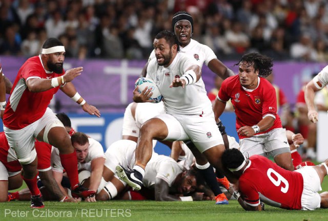 Rugby: Anglia, victorie de o manieră categorică la CM 2019 cu Tonga