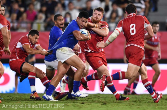Rugby - CM 2019: Samoa a învins Rusia, în Grupa A; ”urşii”, primii eliminaţi de la turneul final