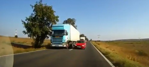 La un pas de TRAGEDIE! Șofer 'criminal', FILMAT pe drumurile din Constanța