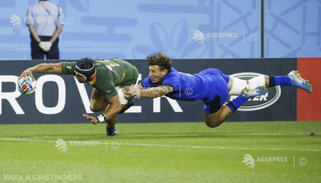 Rugby - CM 2019: Africa de Sud a câştigat duelul cu Italia pentru calificarea în sferturi