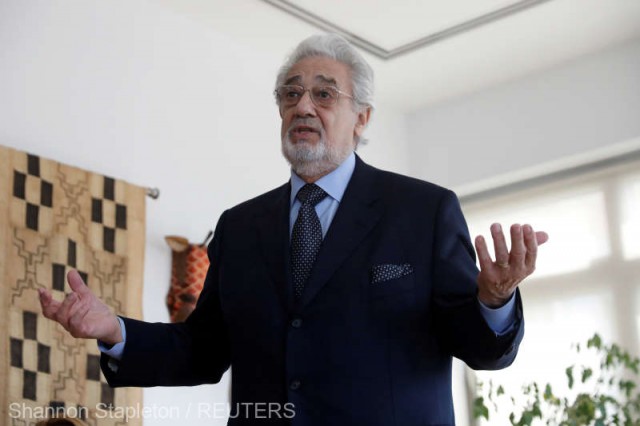 Acuzat de hărţuire, Placido Domingo a demisionat de la conducerea Operei din Los Angeles