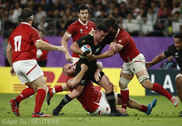 Rugby - CM 2019: Noua Zeelandă a spulberat Canada, în grupa B