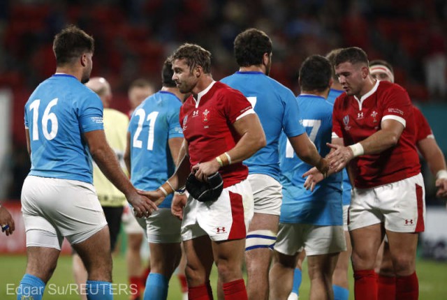 Rugby: CM 2019 - Ţara Galilor a învins Uruguay şi s-a calificat în sferturile de finală