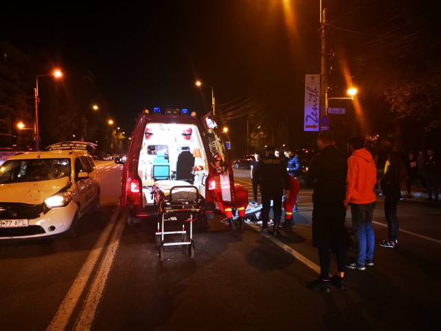Accident rutier în stațiunea Mamaia: un pieton a fost GRAV rănit!