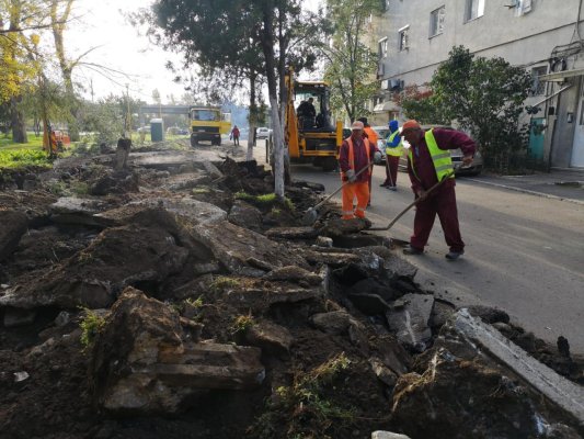 Primăria Constanța, prin SC Confort Urban SRL, continuă să amenajeze noi parcări rezidențiale