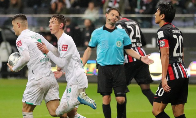 Wolfsburg a învins, cu scorul de 1-0, Werder Bremen, într-un meci din etapa a XXX-a a campionatului Germaniei