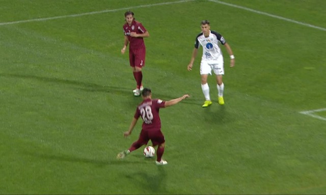 CFR Cluj - Gaz Metan 3-0. Medieșenii cu ocaziile, clujenii cu golurile