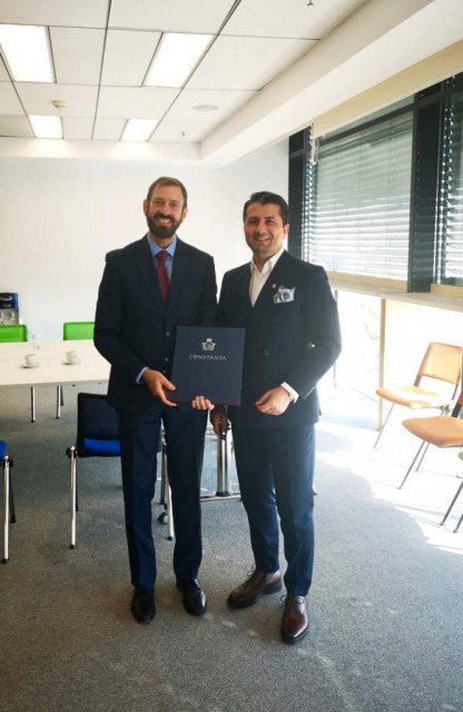 Decebal Făgădău, întâlnire cu înalți reprezentanți ai Băncii Mondiale