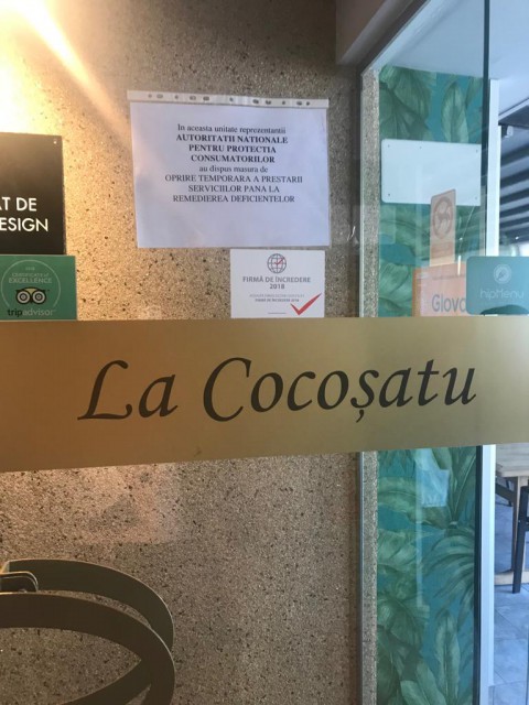 VIDEO. Renumitul restaurant Cocoșatu a fost ÎNCHIS de OPC