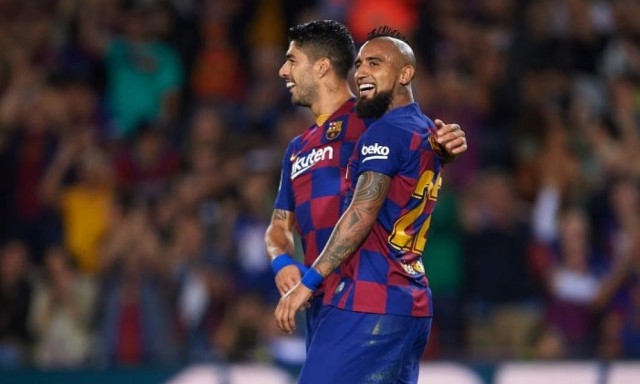 Barcelona - Sevilla 4-0. Suarez, gol superb din foarfecă! Messi a înscris din lovitură liberă