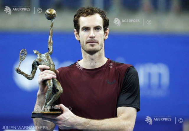 Andy Murray l-a învins pe Stan Wawrinka şi a câştigat turneul de la Antwerp