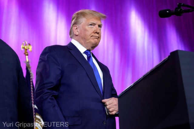 Corespondenţii de la Casa Albă condamnă o înregistrare video falsă în care Trump este ilustrat masacrând jurnalişti