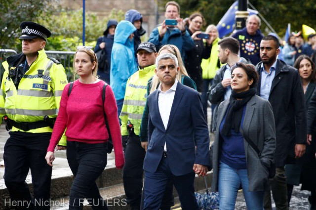 Manifestaţie masivă anti-Brexit la Londra